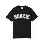 Rookie 01 Tshirt — Athletic Letterman Graphic T-Shirt