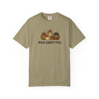 Wild About Fall Pumpkin T-Shirt — Animal Print Pumpkin Graphic Tee