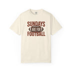 Sundays Are for Football T-Shirt –  Football Graphic Tshirt
