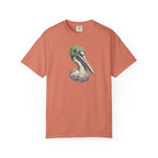Pelican with Beanie T-Shirt — Ocean Life Graphic Tshirt