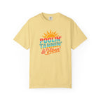 Poolin', Tannin' & Viben' T-Shirt | Summer T-shirt