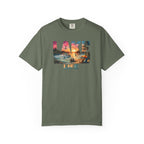 Lake Life sunset graphic T-Shirt | lake scene T-Shirt