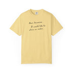 Dear Universe I Would Like to Place an Order T-Shirt- Womens Graphic Tshirt