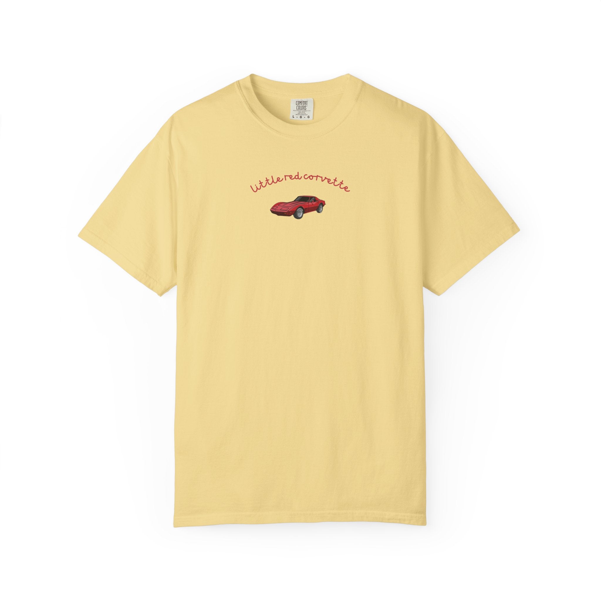 Little Red Corvette T‑Shirt — Retro Corvette Graphic Tee
