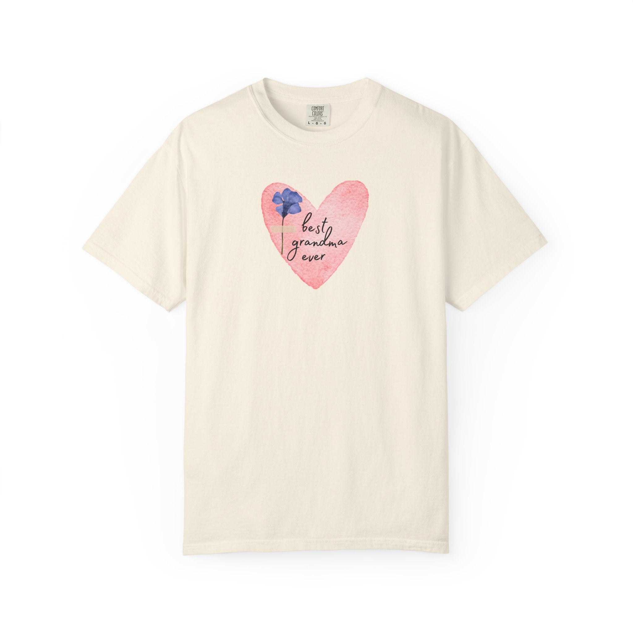 Best Grandma Ever Heart T-Shirt — Grandma T Shirts