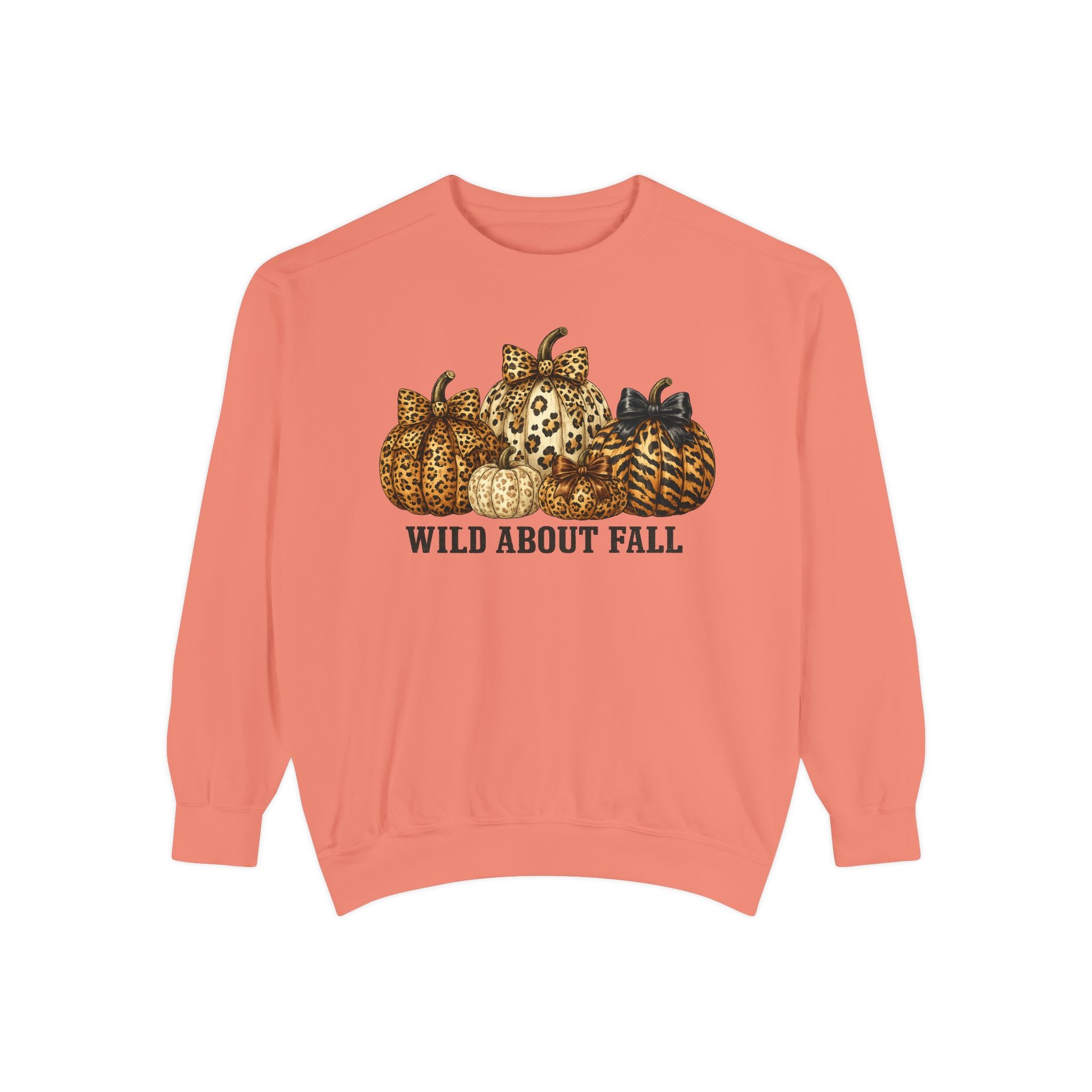 Wild About Fall Sweatshirt - Cozy Fall Halloween Pullover