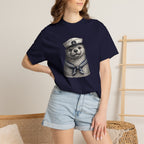 Otter Sailor Graphic T-Shirt — Cute Otter Animal Tee