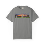 Football T-shirt- Football field Graphic Tee