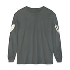 Heart Sleeve Long Sleeve Tee — Minimal Heart Graphic TShirt