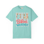 Bikini Weather T-shirt | Summer Beach Graphic, Bikinis on a Clothesline