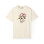 Seagull with Fish Bucket Hat T-Shirt- Pelican Tshirt