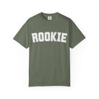Rookie 01 Tshirt — Athletic Letterman Graphic T-Shirt
