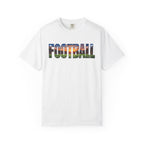 Football T-shirt- Football field Graphic Tee
