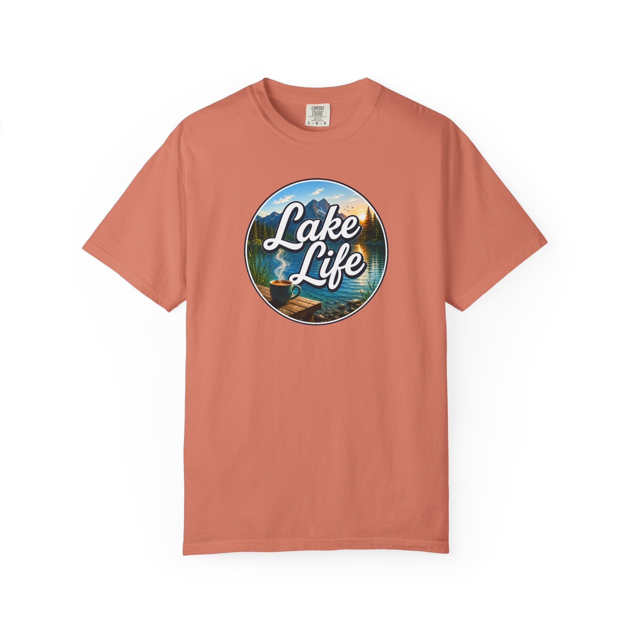 Lake Life T-Shirt — Scenic Lake Graphic Tshirt