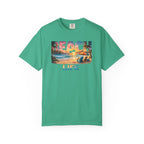 Beach Life sunset scene T-Shirt | coastal beach graphic tee