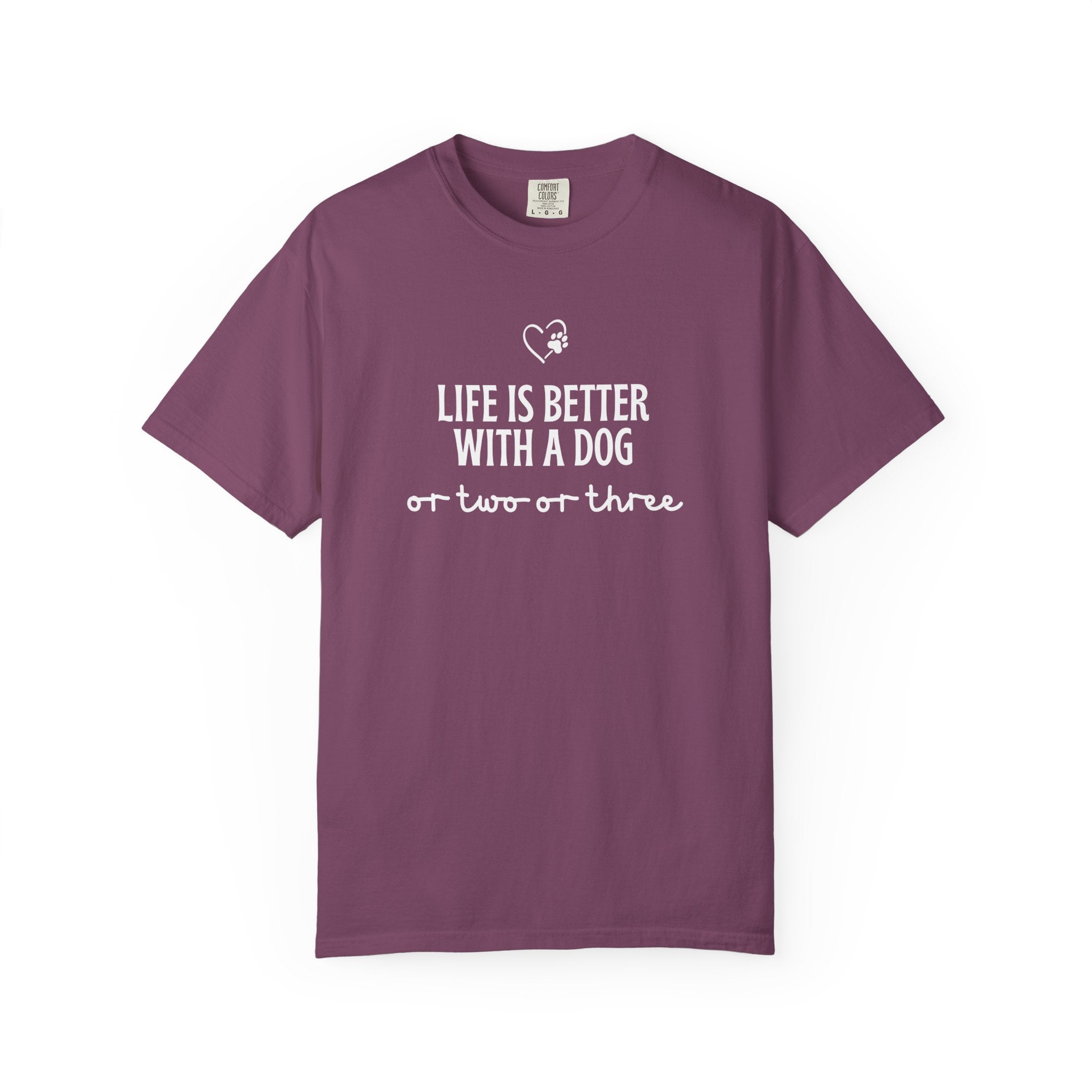 I Woof My Dog T-Shirt- Cute Graphic Dog lovers tshirts