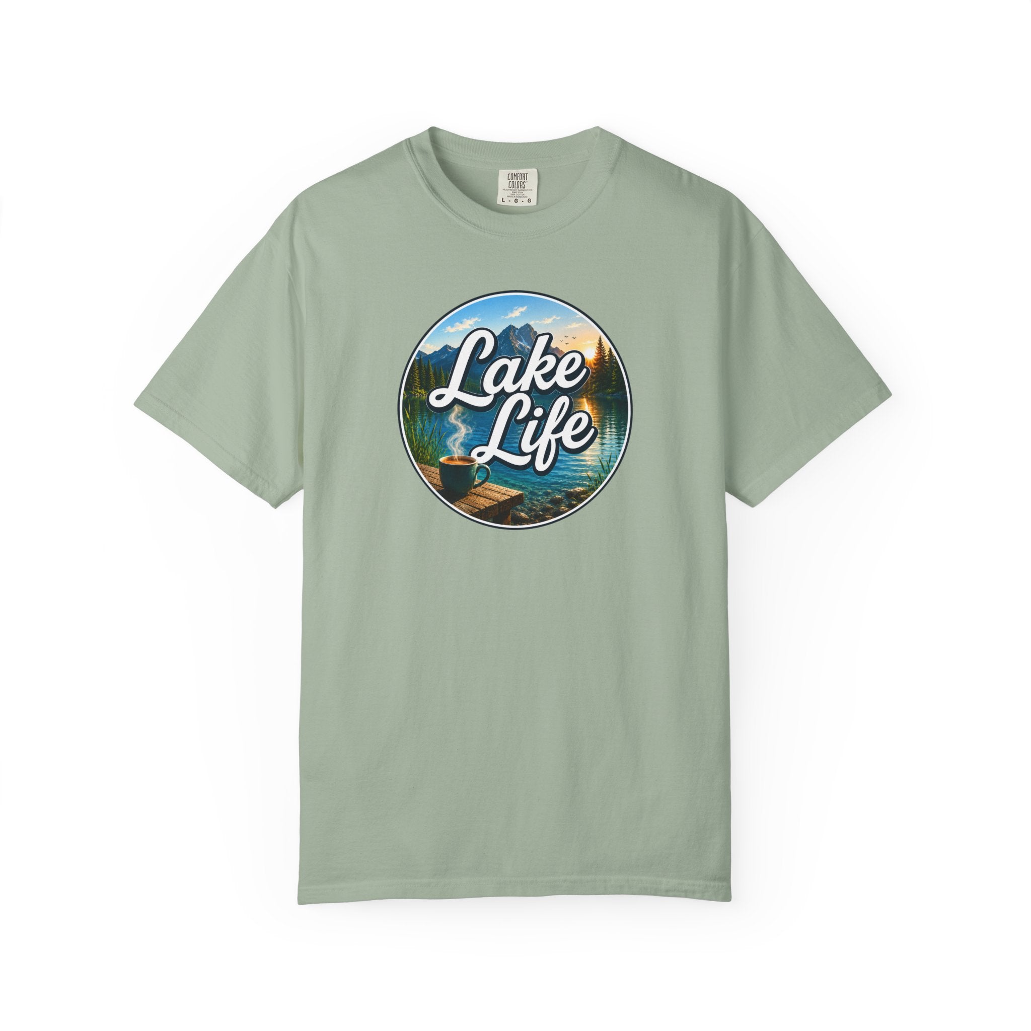 Lake Life T-Shirt — Scenic Lake Graphic Tshirt