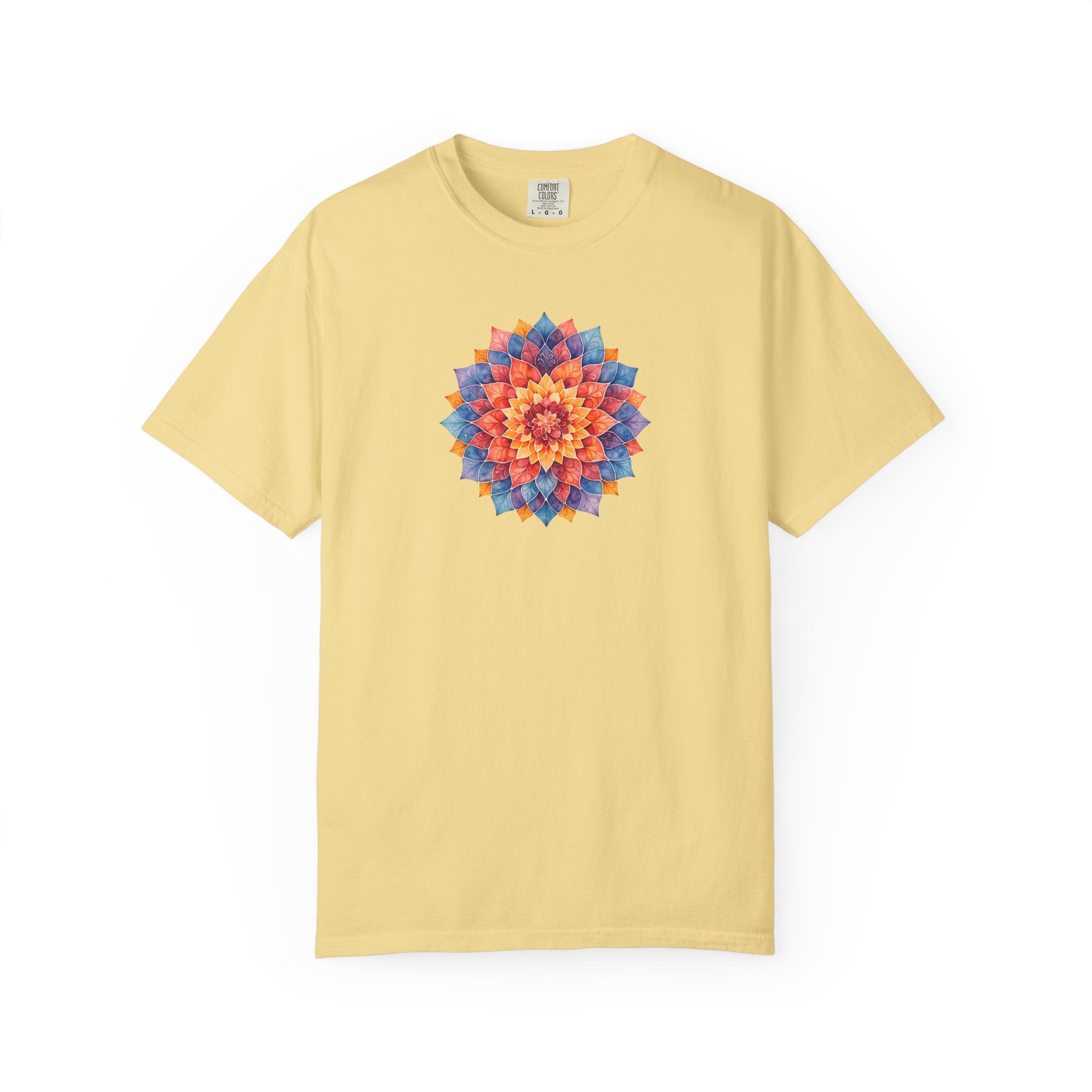 Mandala Flower T-Shirt — Womens Graphic Tshirt