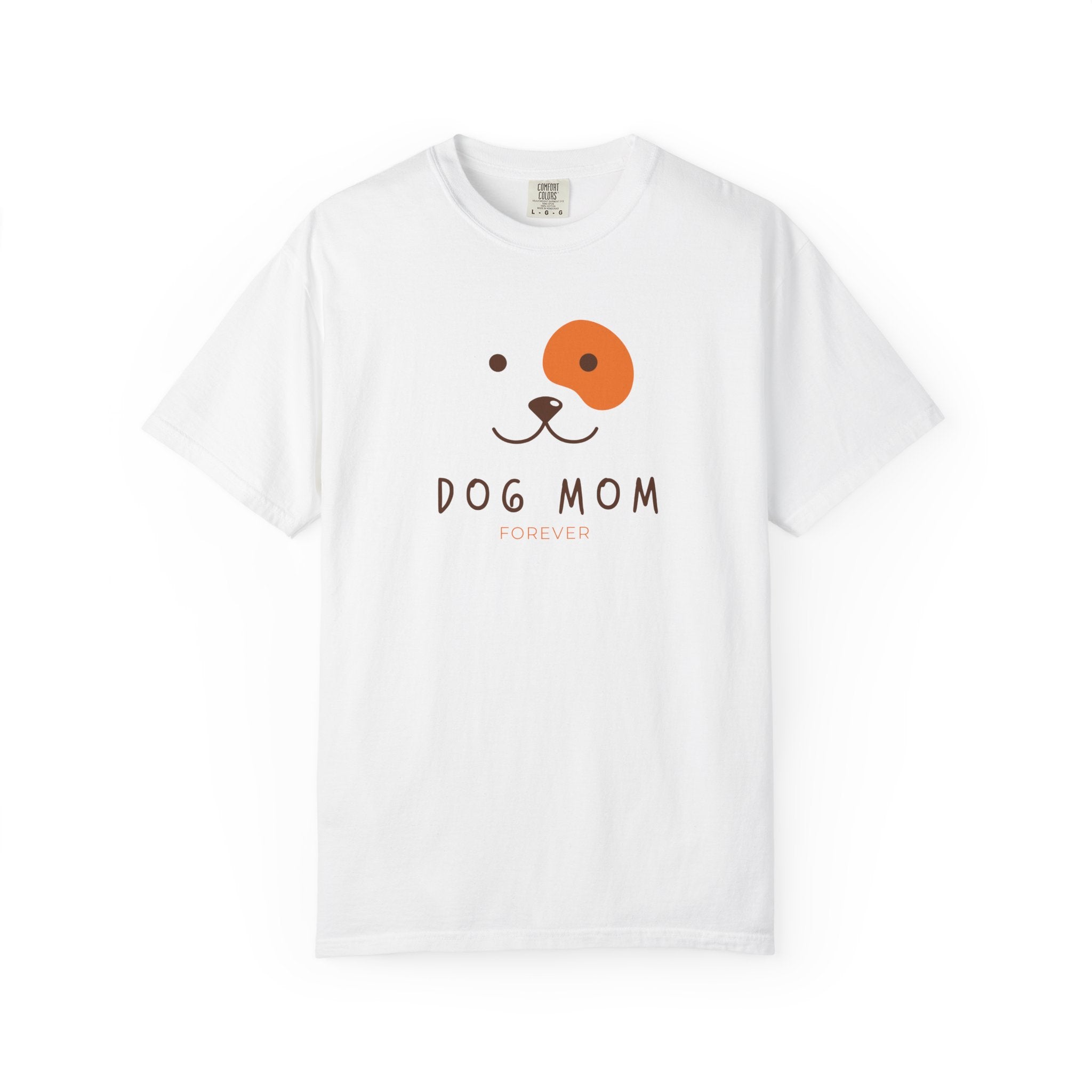 Dog Mom T-Shirt — Cute Puppy Face Graphic Tee