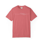 Turtle Swimming in the Water  T-Shirt- Ocean Turtle Minimalist Tshirt