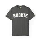 Rookie 01 Tshirt — Athletic Letterman Graphic T-Shirt