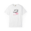 Original Graphic T-Shirt — 'original' Handwritten Design with Pink Brushstroke