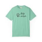Dog Mom T-Shirt — Paw Print Graphic Tee for Dog Lovers