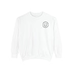 Smiling Face Sweatshirt- Smiling face with Stars Sweatshirt