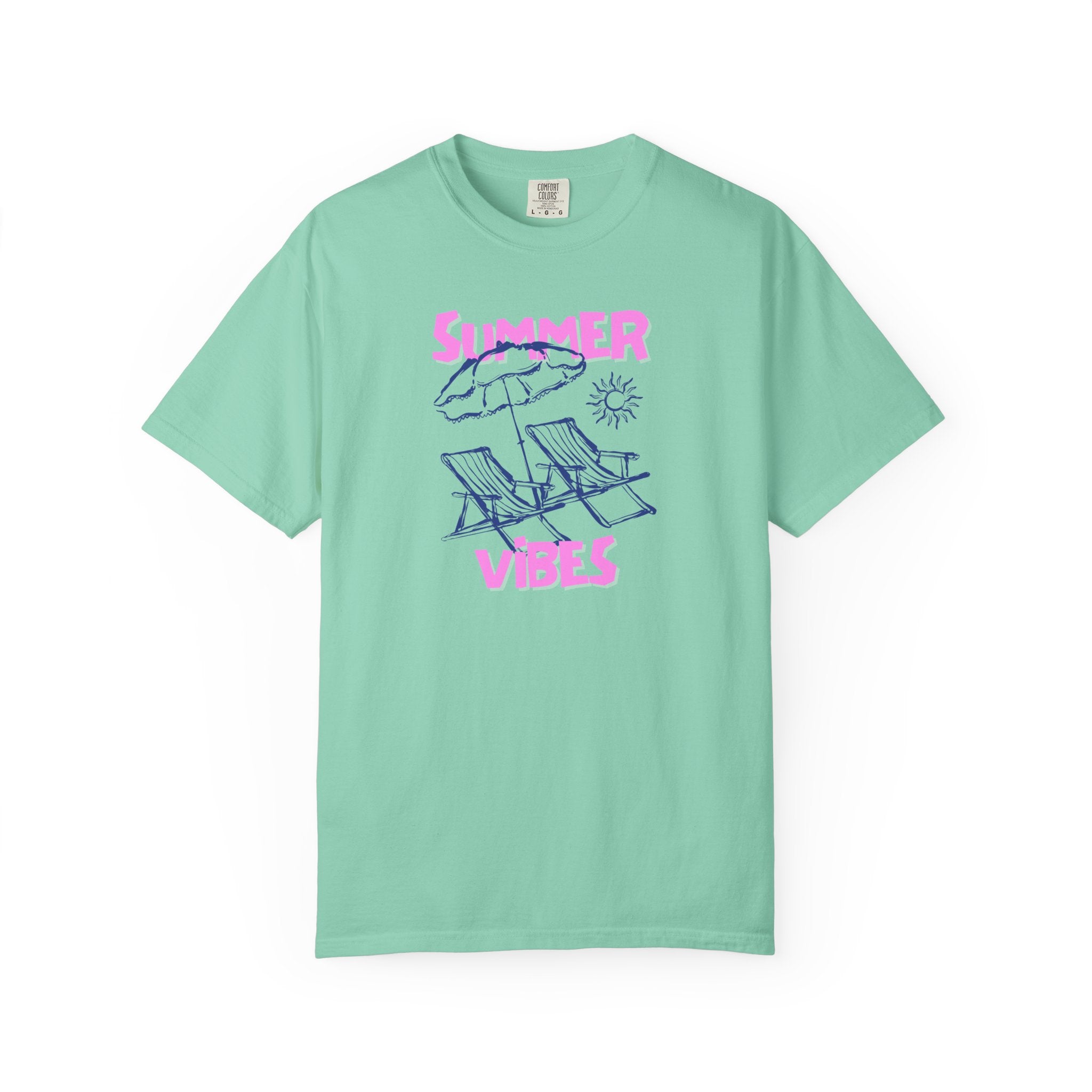 Summer Vibes Beach T-Shirt — Cute Womens Tshirts