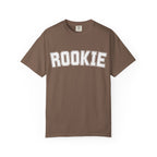 Rookie 01 Tshirt — Athletic Letterman Graphic T-Shirt