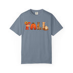 Fall T-Shirt — 'FALL' Pumpkin & Sunflower Graphic
