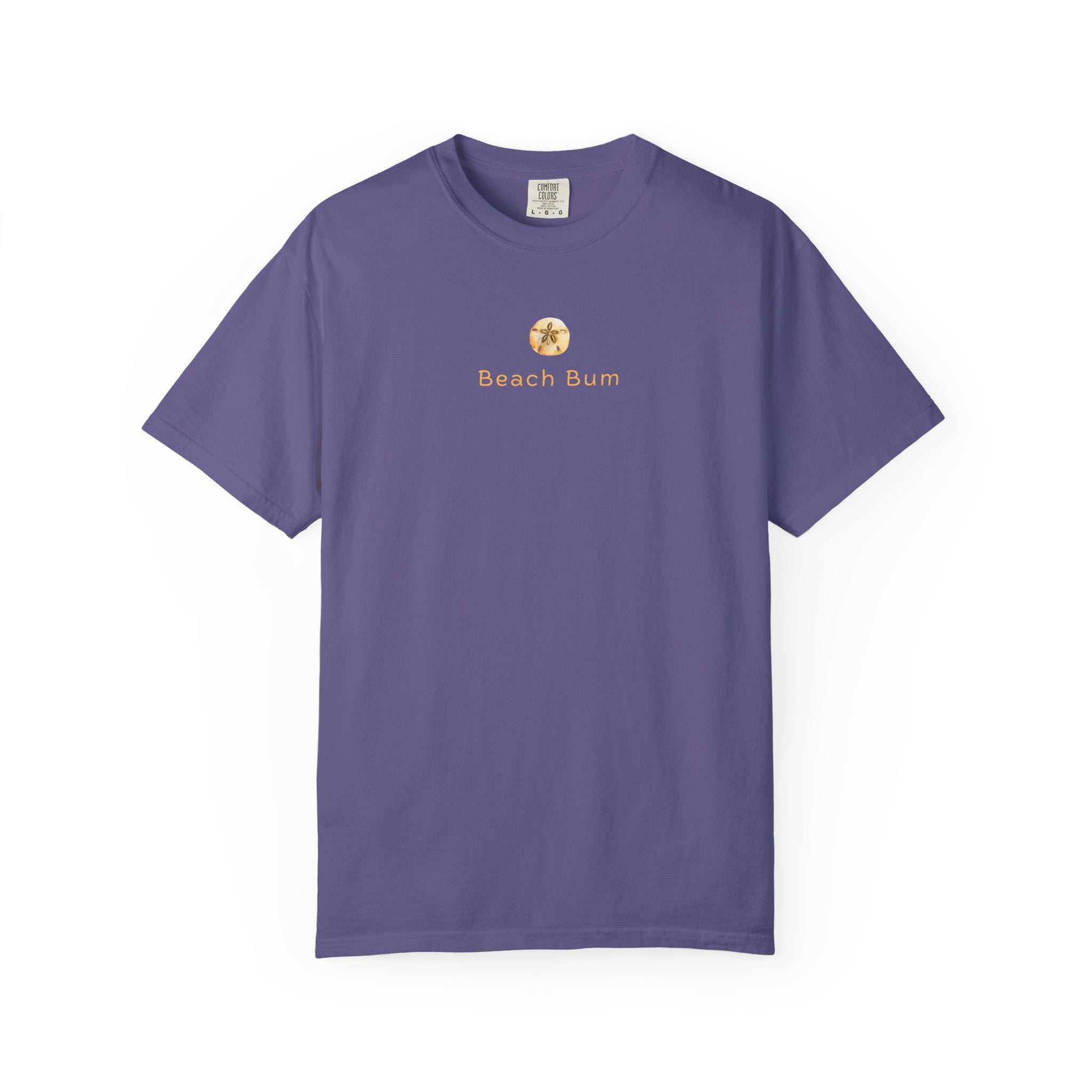 Beach Bum Sand Dollar T-Shirt — Minimalist Beach Tshirt