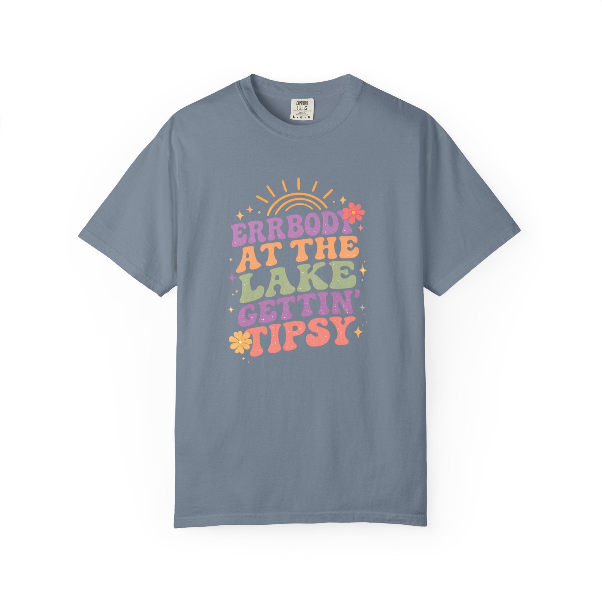 Errbody at the Lake Gettin Tipsy  T-shirt | Cute Lake T-shirts