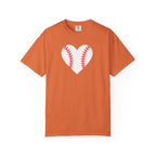 Baseball Heart T-Shirt — Baseball Tee Sports Heart
