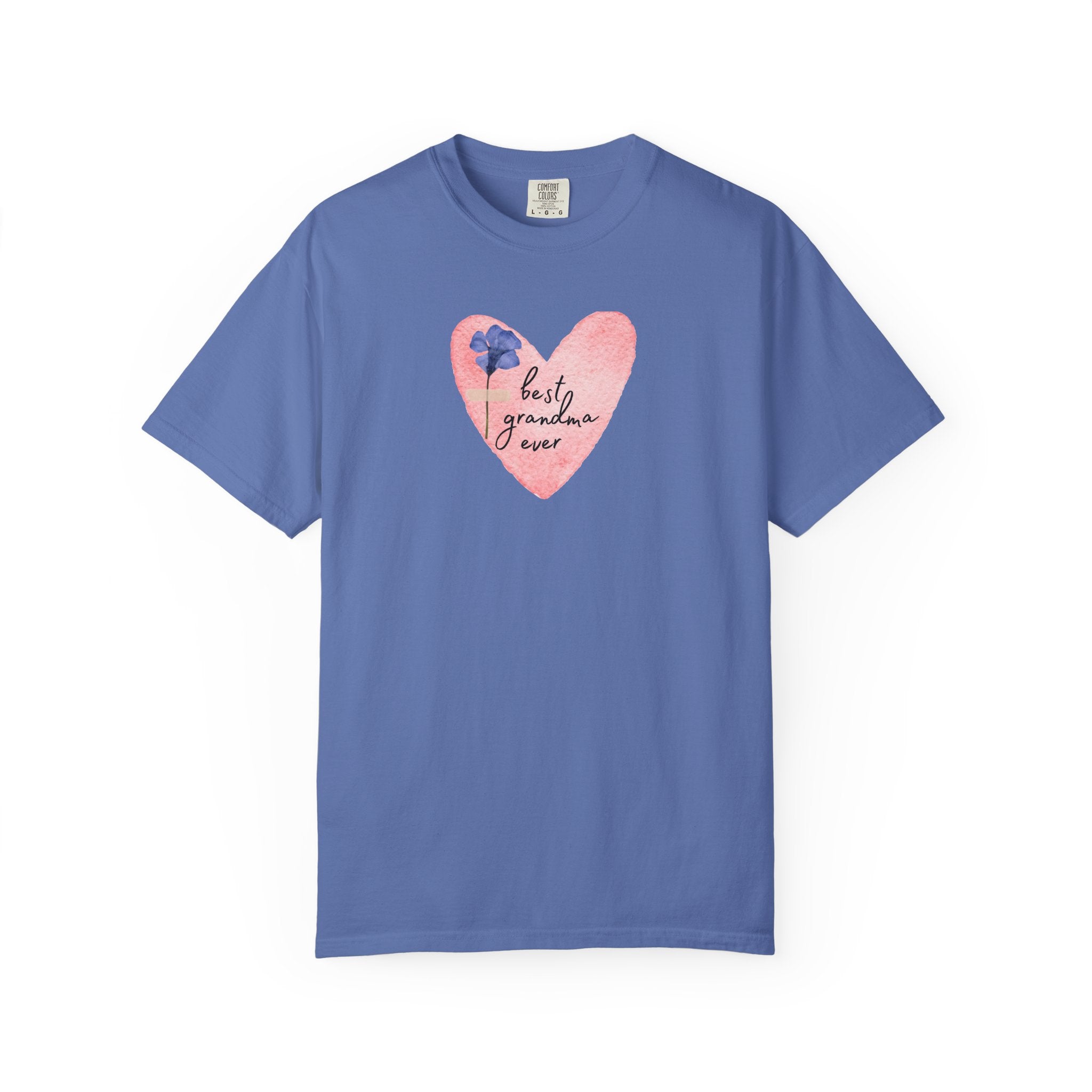 Best Grandma Ever Heart T-Shirt — Grandma T Shirts