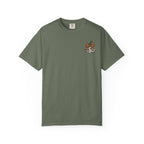 Pumpkin Graphic T-Shirt — Small Cowprint Pumpkin Tee
