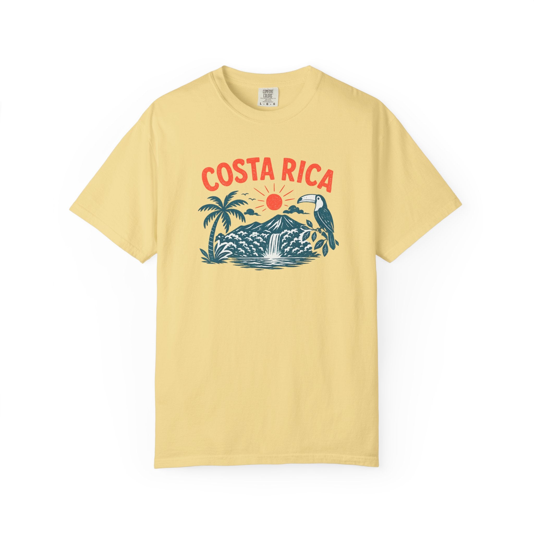Costa Rica Beach Graphic T-Shirt — Tropical Costa Rica Tee