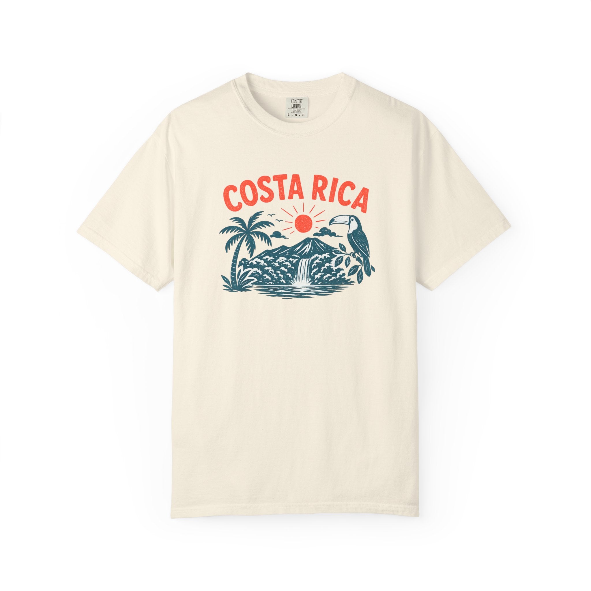Costa Rica Beach Graphic T-Shirt — Tropical Costa Rica Tee