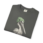 Pelican with Beanie T-Shirt — Ocean Life Graphic Tshirt