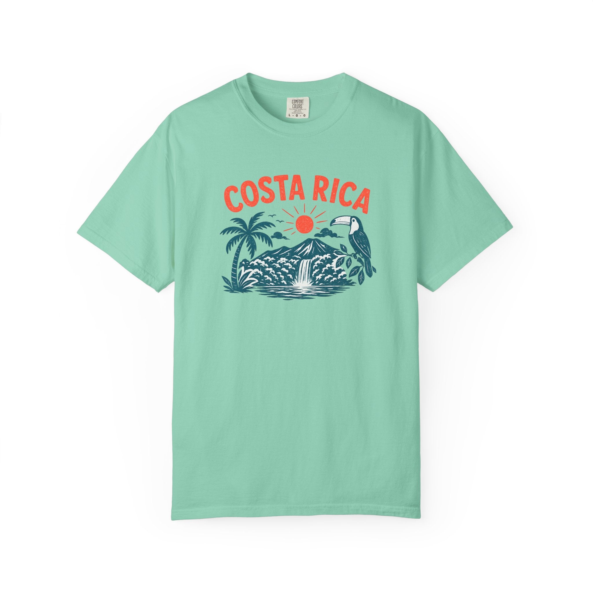 Costa Rica Beach Graphic T-Shirt — Tropical Costa Rica Tee