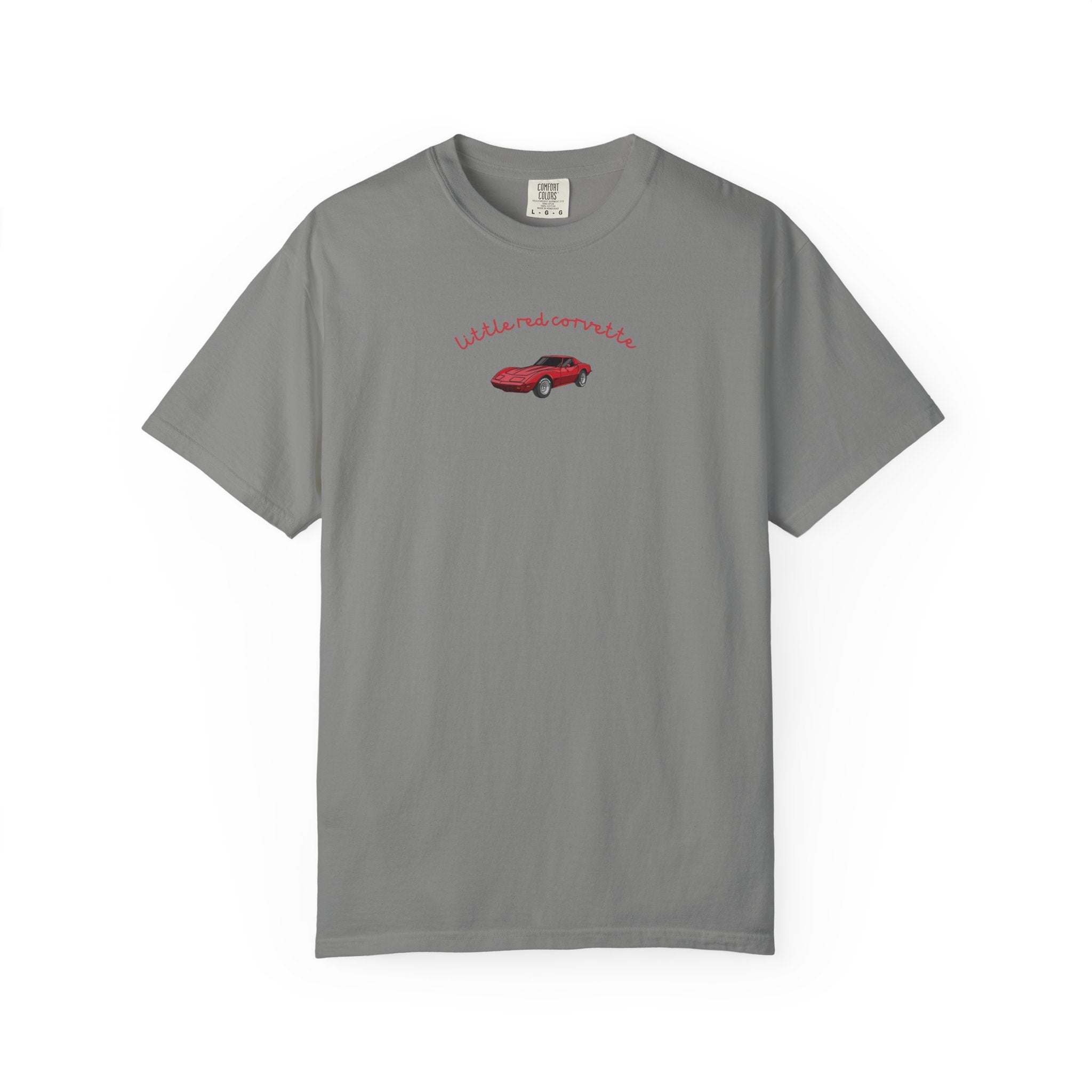 Little Red Corvette T‑Shirt — Retro Corvette Graphic Tee