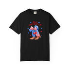 All American Cowboy T-shirt | Patriotic Boots and Flag Graphic