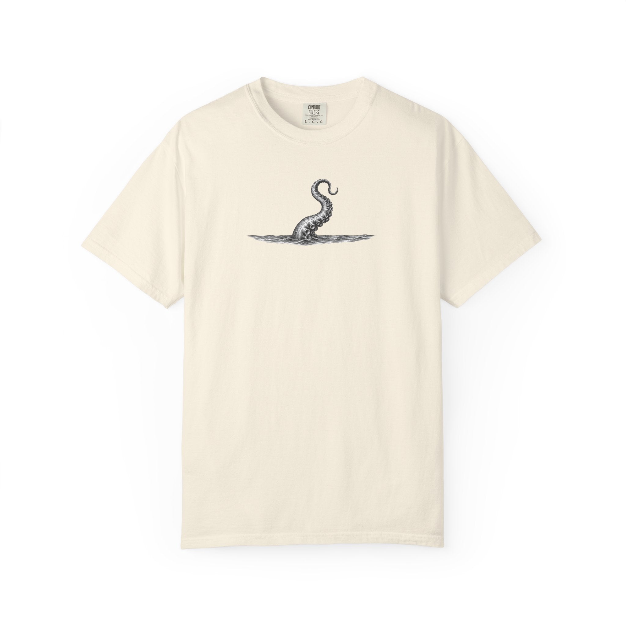 Octopus Tentacle Graphic T-Shirt-  Small Sea Creature Graphic Tee
