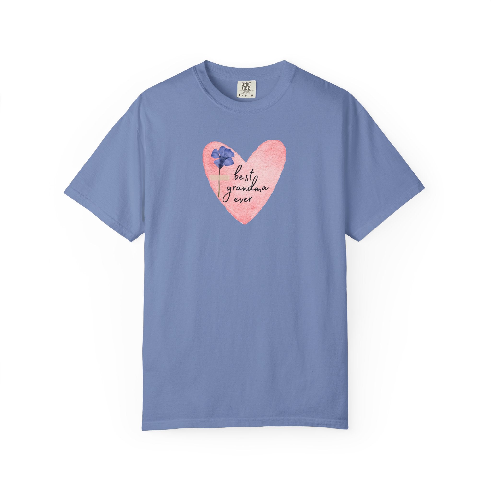Best Grandma Ever Heart T-Shirt — Grandma T Shirts