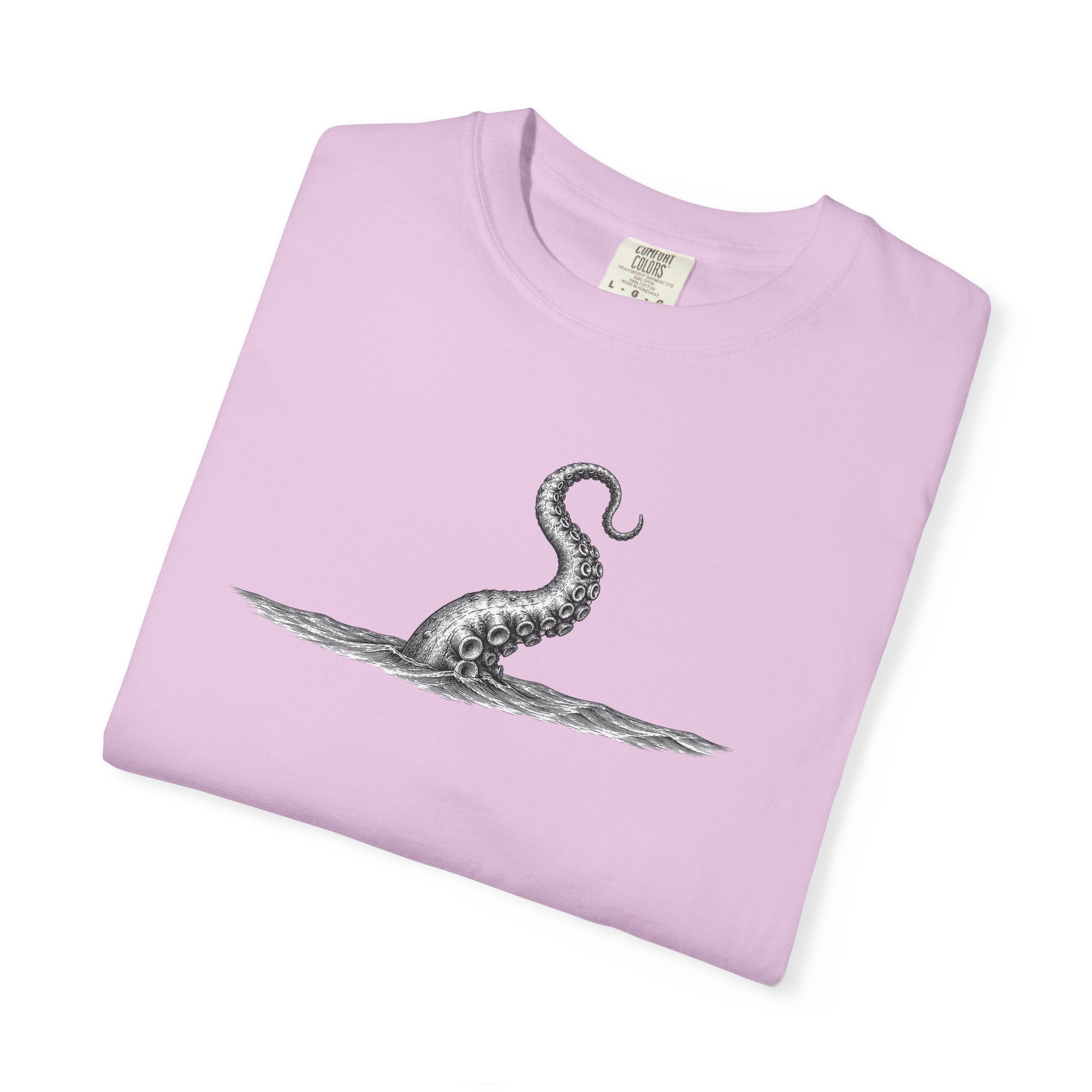 Octopus Tentacle Graphic T-Shirt- Ocean Life Tshirts