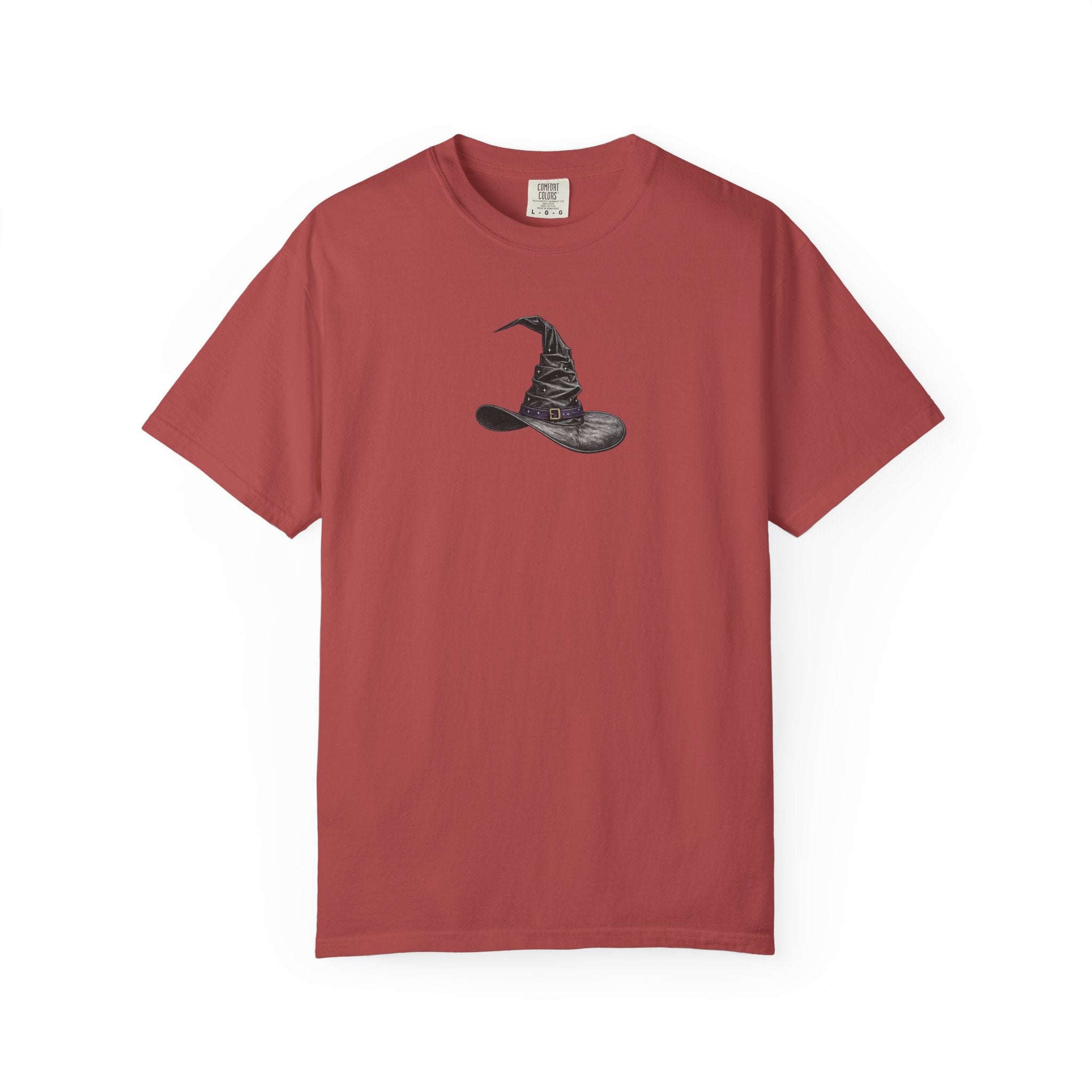Witch Hat Graphic T-Shirt — Halloween Vintage Vibe Tee