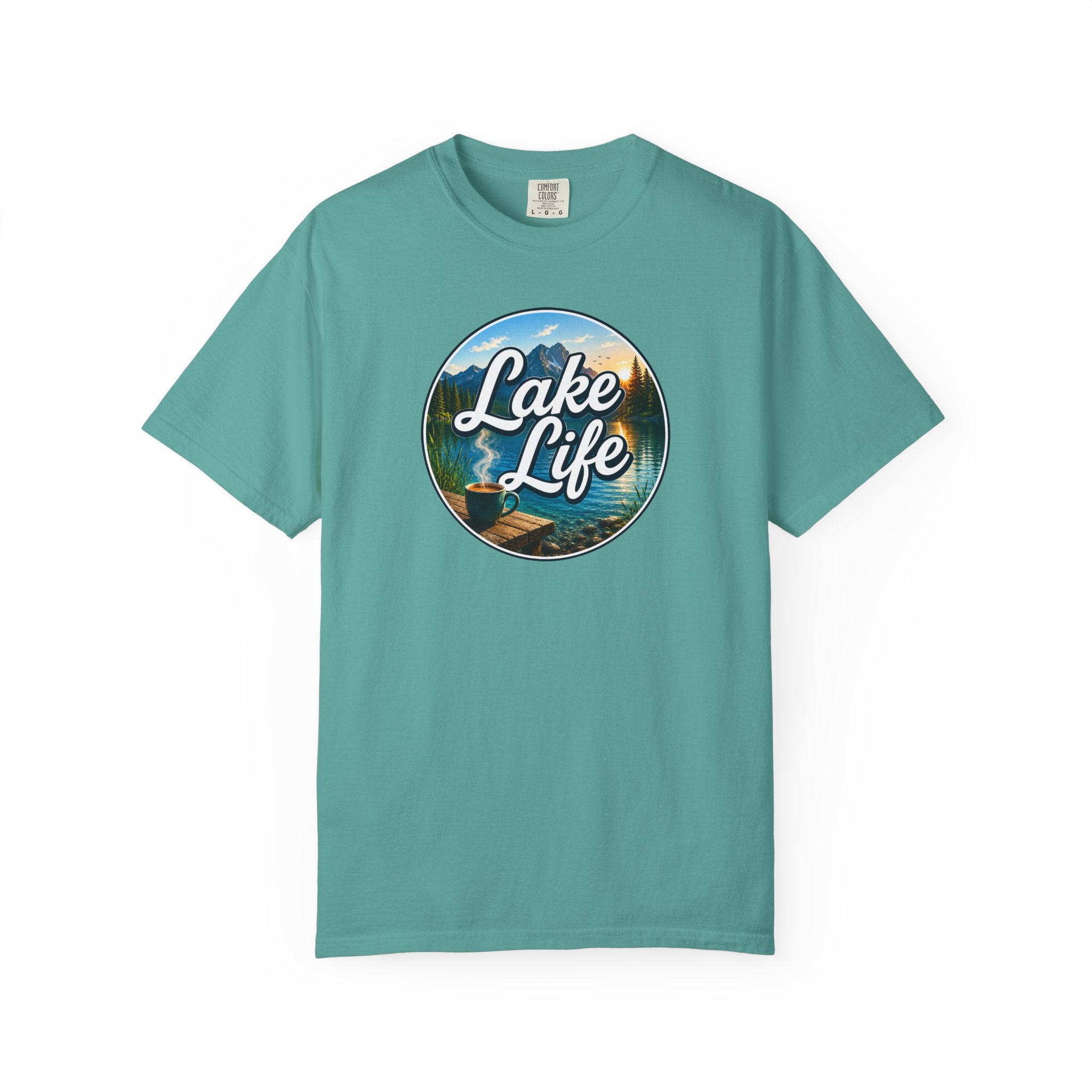 Lake Life T-Shirt — Scenic Lake Graphic Tshirt