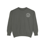 Smiling Face Sweatshirt- Smiling face with Stars Sweatshirt