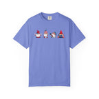 Patriotic Gnomes T-Shirt | American Flag Gnome Trio Tee