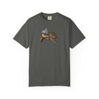 Sea Turtle Graphic Tshirt — Turtle Wearing Beanie TShirt